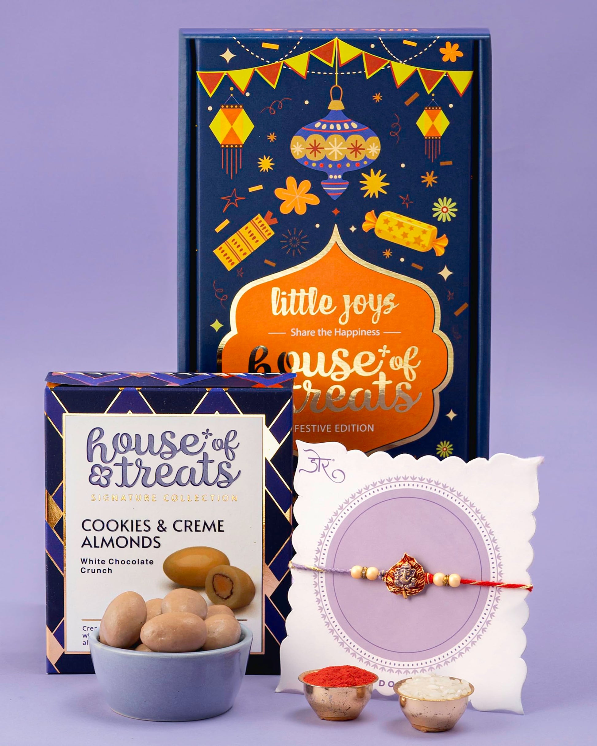 Hyperfoods® Rakhi Hamper For Brother RawFruit Gifts From The Orchards Dry fruit 120 Grams(Cashews, Almonds, Pista, Raisins 30