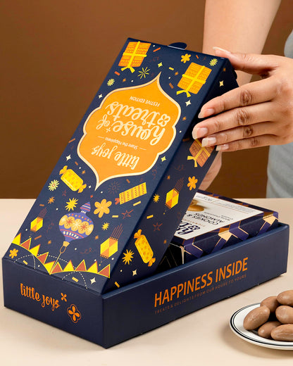 Hyperfoods® Rakhi Hamper For Brother RawFruit Gifts From The Orchards Dry fruit 120 Grams(Cashews, Almonds, Pista, Raisins 30