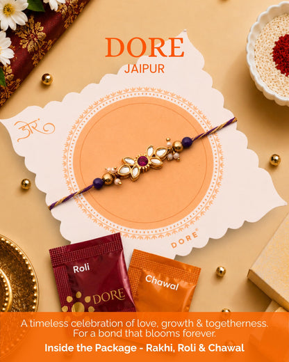 Hyperfoods® Rakhi Hamper For Brother RawFruit Gifts From The Orchards Dry fruit 120 Grams(Cashews, Almonds, Pista, Raisins 30