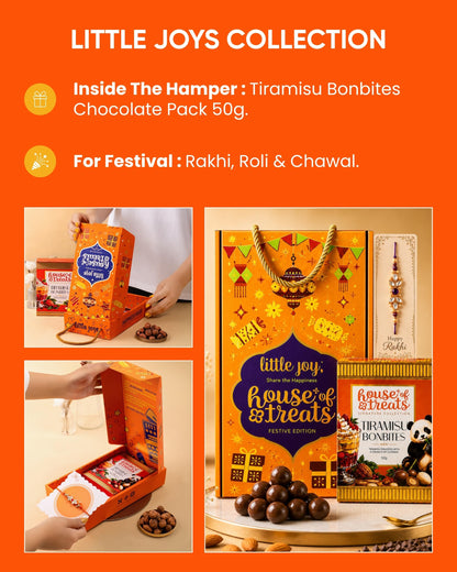 Hyperfoods® Rakhi Hamper For Brother RawFruit Gifts From The Orchards Dry fruit 120 Grams(Cashews, Almonds, Pista, Raisins 30