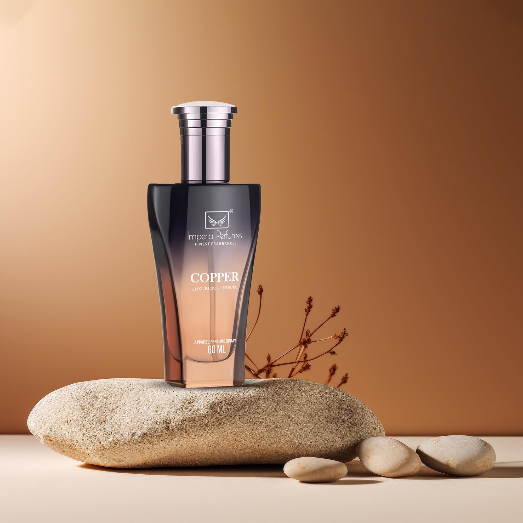 Imperial Perfumes Copper Perfume, 60ml, Unisex Modern Fragrance - front view