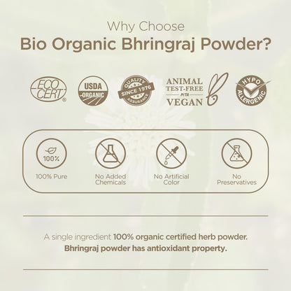 INDUS VALLEY Amla Powder, Organic Indian Gooseberry Powder, Natural Herbal Powder - ingredients panel (15)