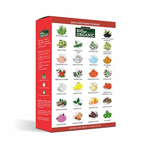 INDUS VALLEY Amla Powder, Organic Indian Gooseberry Powder, Natural Herbal Powder - size and scale (26)