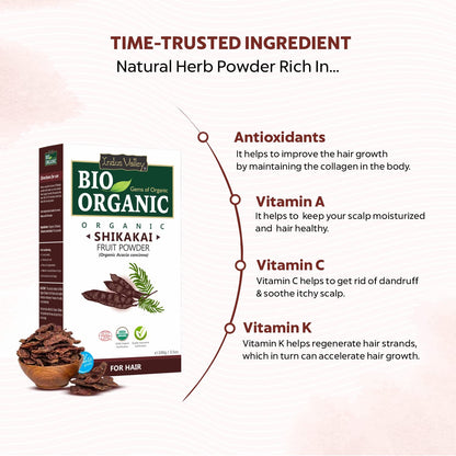 INDUS VALLEY Amla Powder, Organic Indian Gooseberry Powder, Natural Herbal Powder - packaging (35)