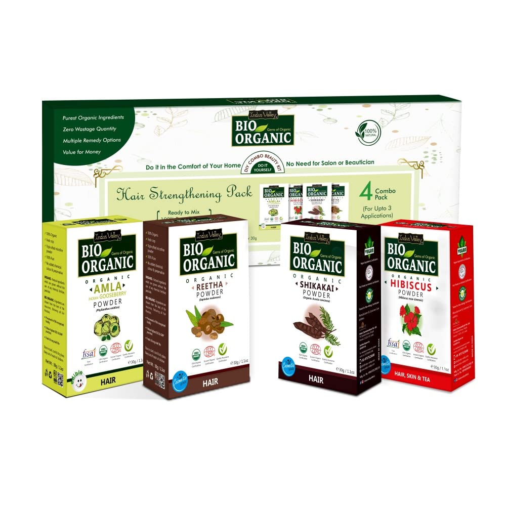 INDUS VALLEY Amla Powder, Organic Indian Gooseberry Powder, Natural Herbal Powder (49)