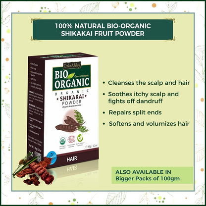 INDUS VALLEY Amla Powder, Organic Indian Gooseberry Powder, Natural Herbal Powder - label detail (53)