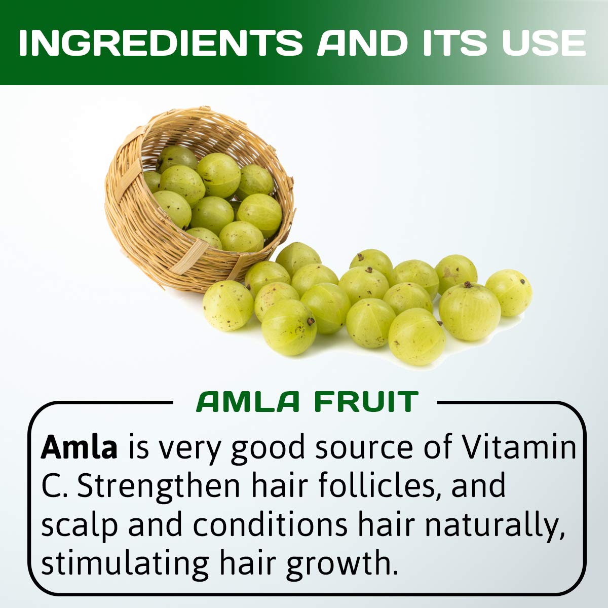 INDUS VALLEY Amla Powder, Organic Indian Gooseberry Powder, Natural Herbal Powder - in use (64)