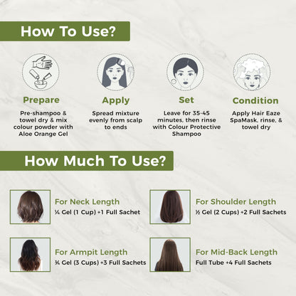 INDUS VALLEY Semi-Permanent Hair Colour Gel, Ammonia & PPD Free, Organic Herbs, Grey Coverage, 220ml - packaging (22)