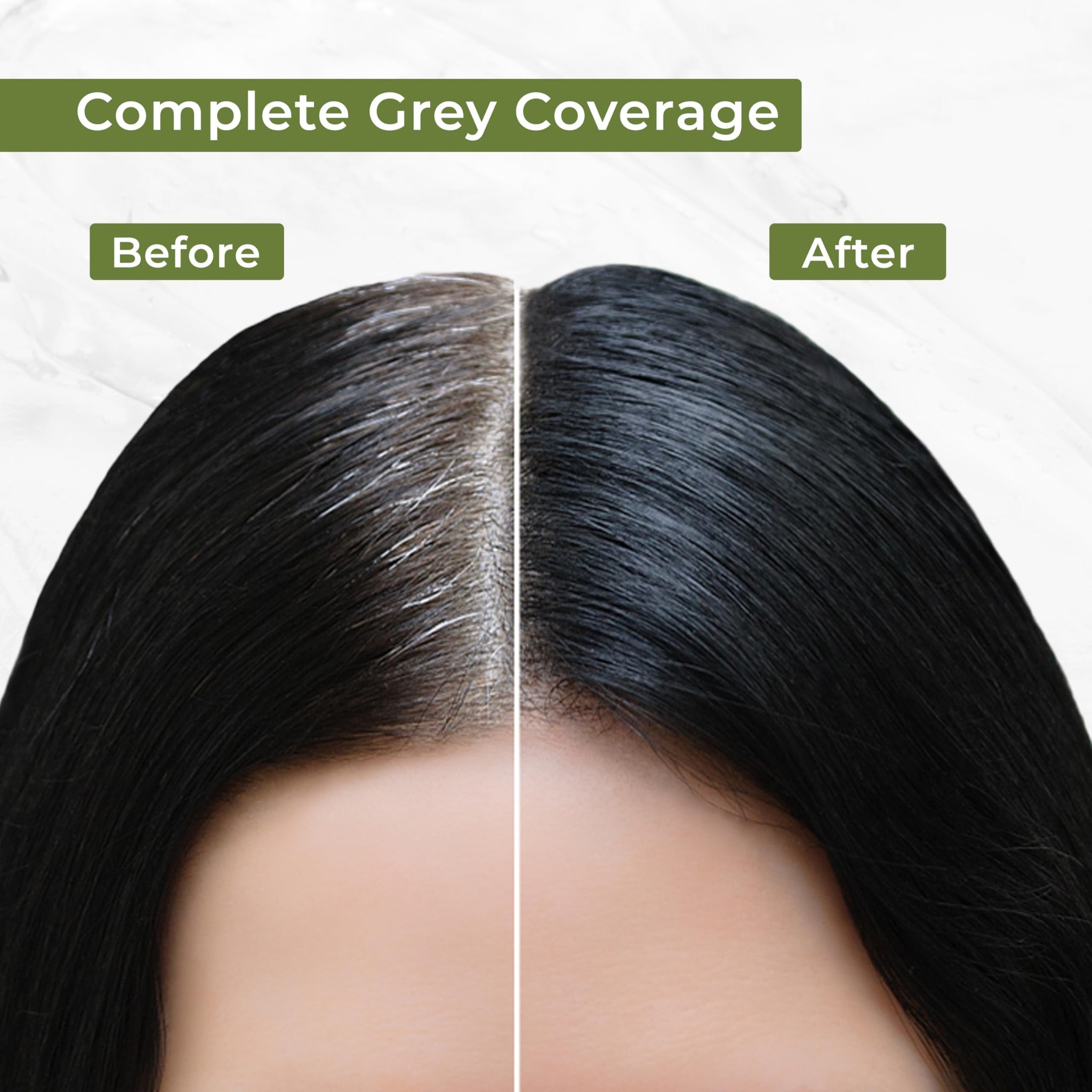 INDUS VALLEY Semi-Permanent Hair Colour Gel, Ammonia & PPD Free, Organic Herbs, Grey Coverage, 220ml - ingredients panel