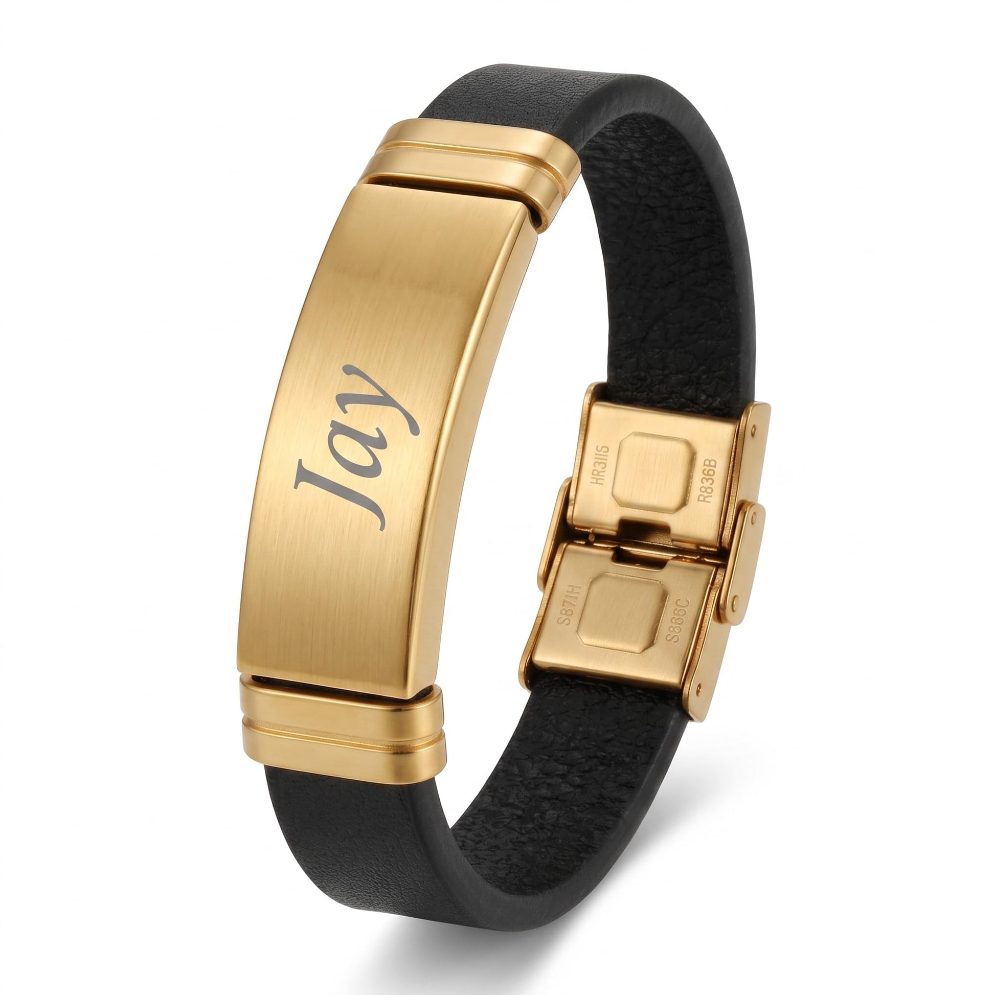 Innovative Gifts Personalized Bracelet Rakhi for Brother, Stainless Steel Custom Name Engraved Rakhi Bracelet, Raksha Bandhan