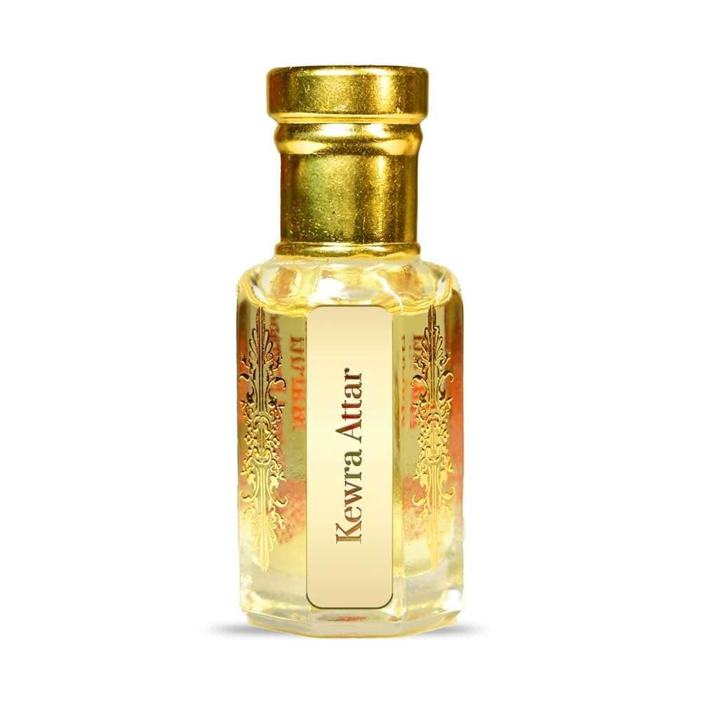 Inoichi Kewada Attar 3ML, Original Kannauj Floral Perfume Oil for Men & Women, Alcohol-Free
