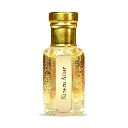 Inoichi Kewada Attar 3ML, Original Kannauj Floral Perfume Oil for Men & Women, Alcohol-Free