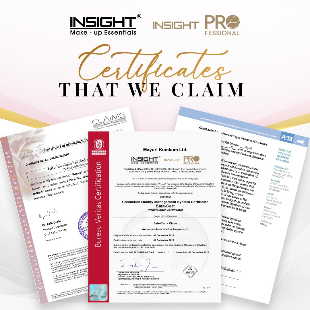 INSIGHT Pro Concealer Palette, 6-Pan Makeup Wheel for Face, Waterproof Full Coverage, Satin-Matte Finish, 15g - size and scal