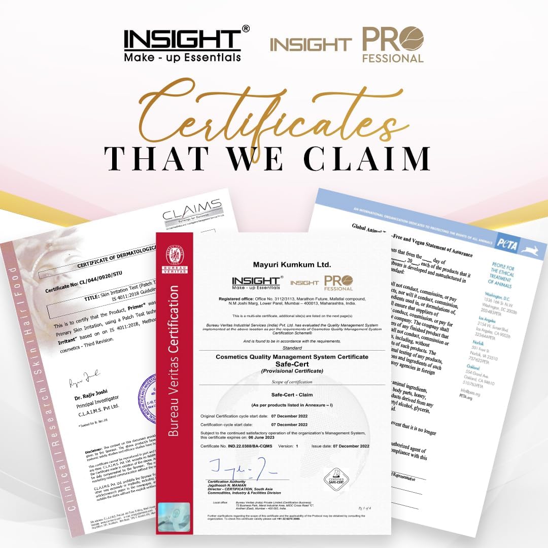 INSIGHT Pro Concealer Palette, 6-Pan Makeup Wheel for Face, Waterproof Full Coverage, Satin-Matte Finish, 15g - in use