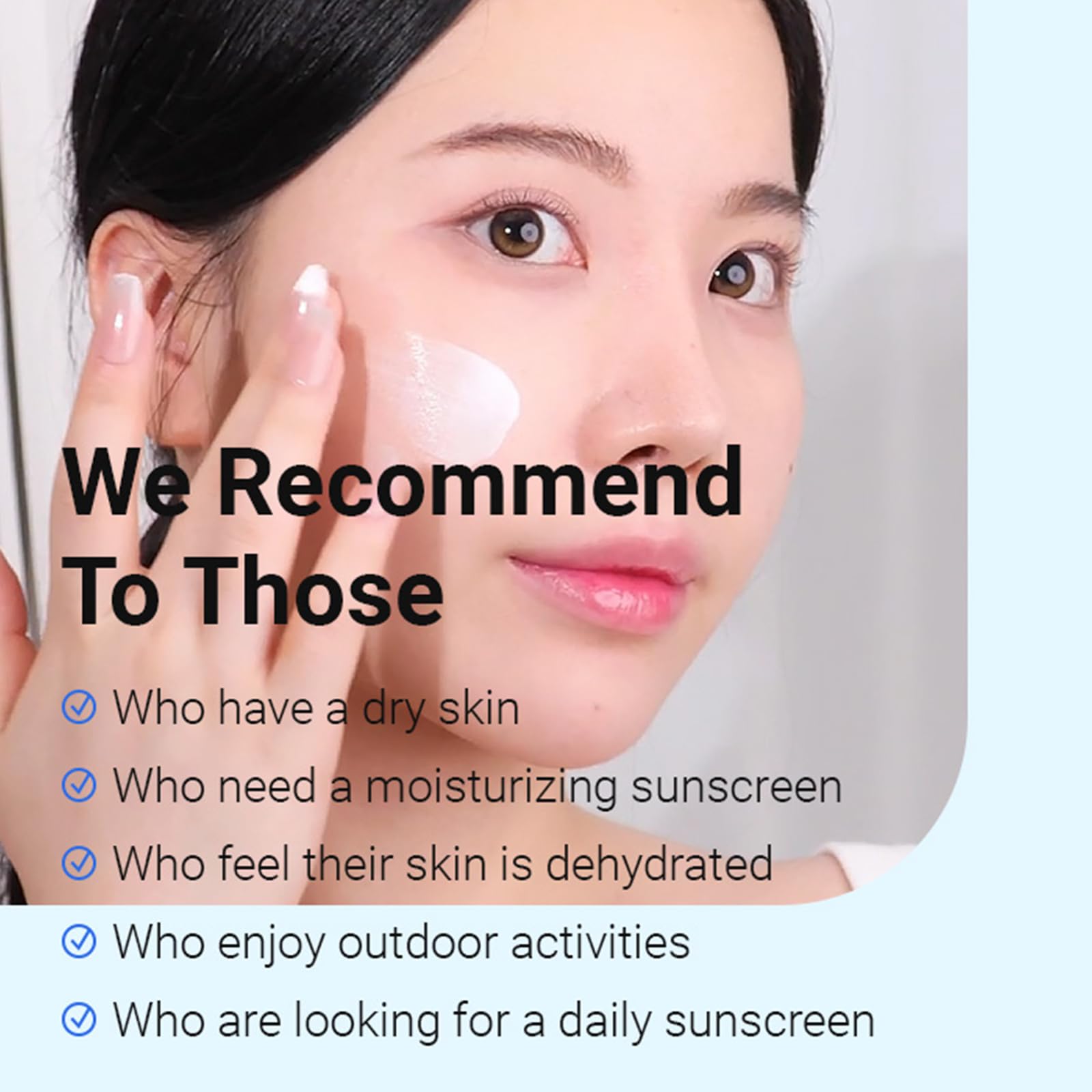 Isntree Hyaluronic Acid Watery Sun Gel SPF50+ PA++++, 1.69 Fl Oz, 8 Types Hyaluronic Acid, Non-Nano Chemical Sunscreen - back