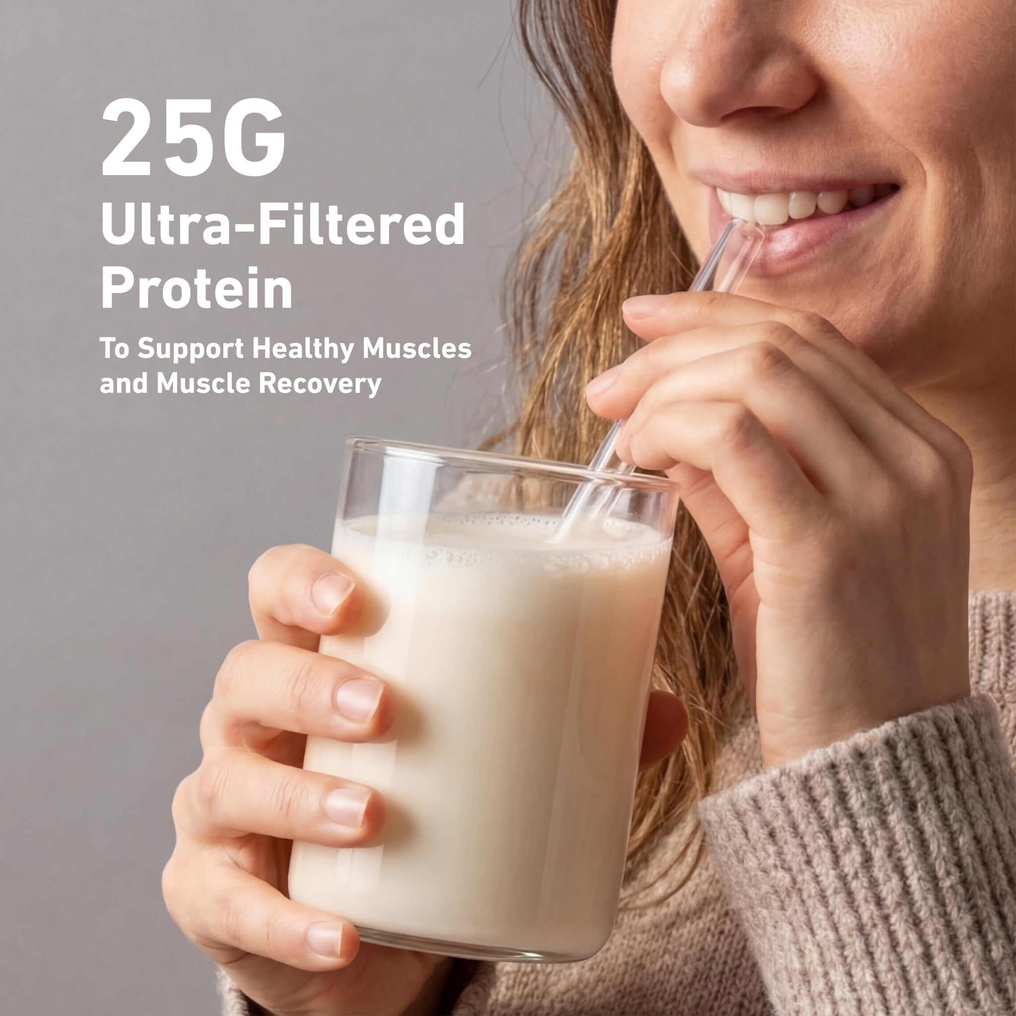 Isopure Whey Protein Isolate Powder, Vegetarian, Zero Added Sugar, Lactose-Free, Gluten-Free - back view (12)