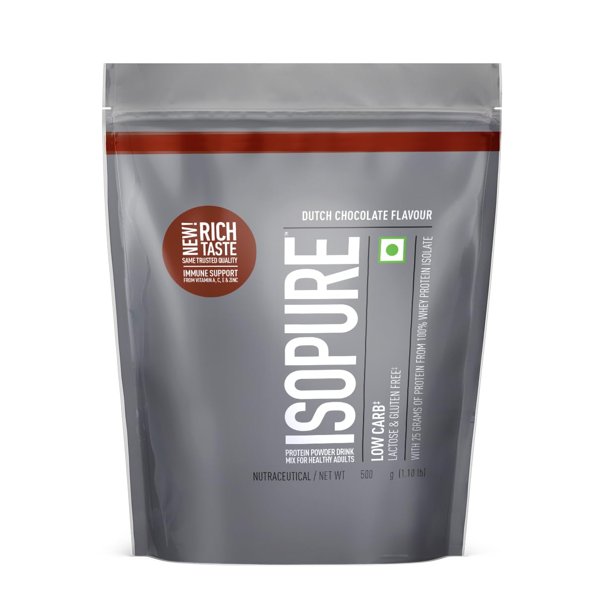 Isopure Whey Protein Isolate Powder, Vegetarian, Zero Added Sugar, Lactose-Free, Gluten-Free (19)