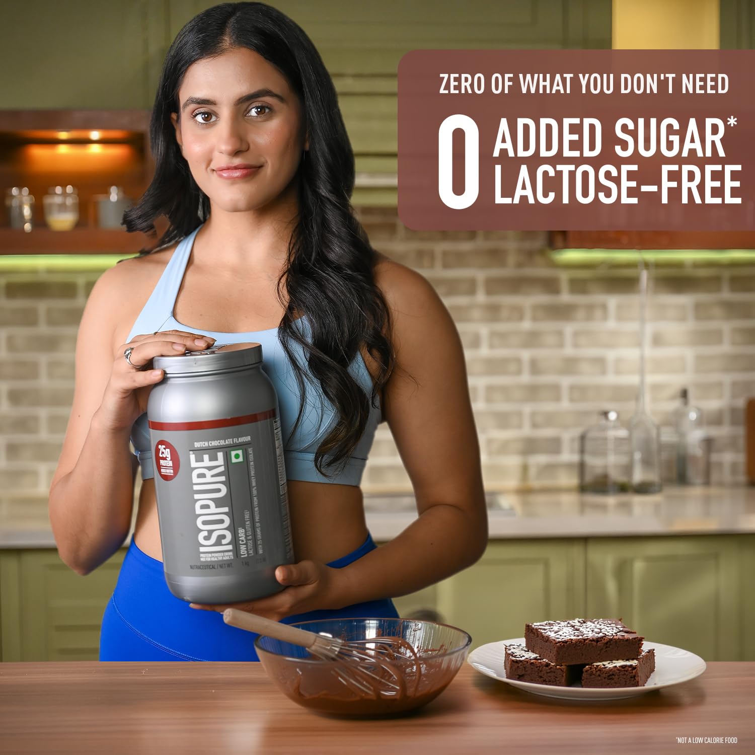 Isopure Whey Protein Isolate Powder, Vegetarian, Zero Added Sugar, Lactose-Free, Gluten-Free - label detail (30)