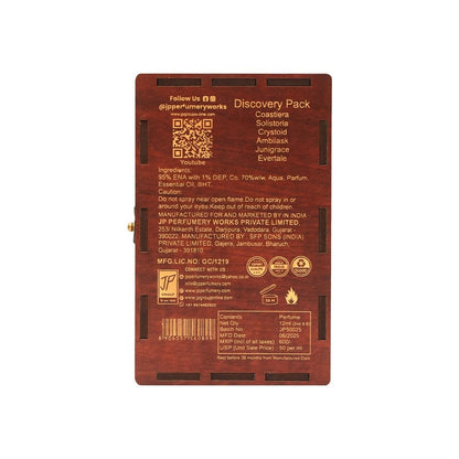 J.P.Perfumery Works AROMOHOLIC Eau de Parfum, 50ml, Unisex Perfume Spray - back view (15)