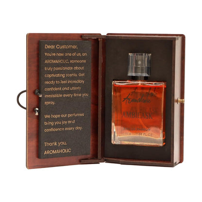 J.P.Perfumery Works AROMOHOLIC Eau de Parfum, 50ml, Unisex Perfume Spray - front view