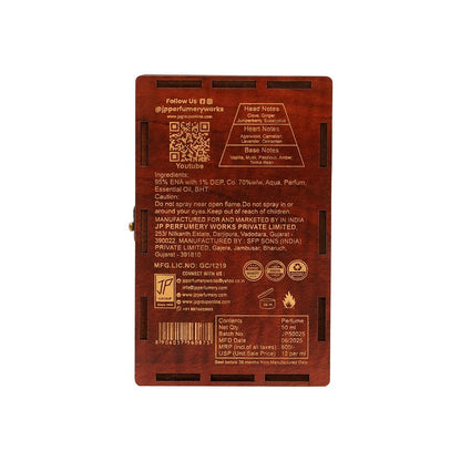 J.P.Perfumery Works AROMOHOLIC Eau de Parfum, 50ml, Unisex Perfume Spray - packaging (23)
