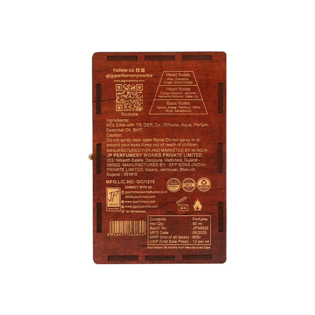 J.P.Perfumery Works AROMOHOLIC Eau de Parfum, 50ml, Unisex Perfume Spray - packaging (27)