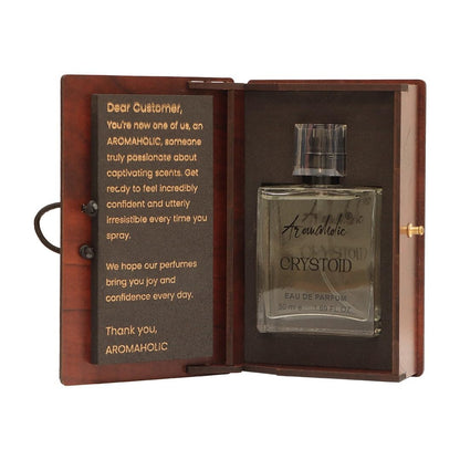 J.P.Perfumery Works AROMOHOLIC Eau de Parfum, 50ml, Unisex Perfume Spray - front view (6)