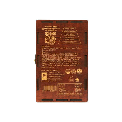 J.P.Perfumery Works AROMOHOLIC Eau de Parfum, 50ml, Unisex Perfume Spray - packaging (8)