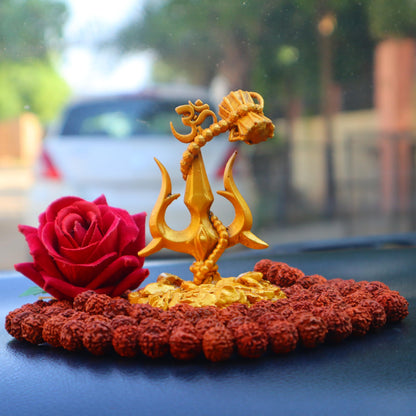 JAIPUR ACE Adiyogi Shiva Statue, Resin Idol for Car Dashboard & Home Decor (14)