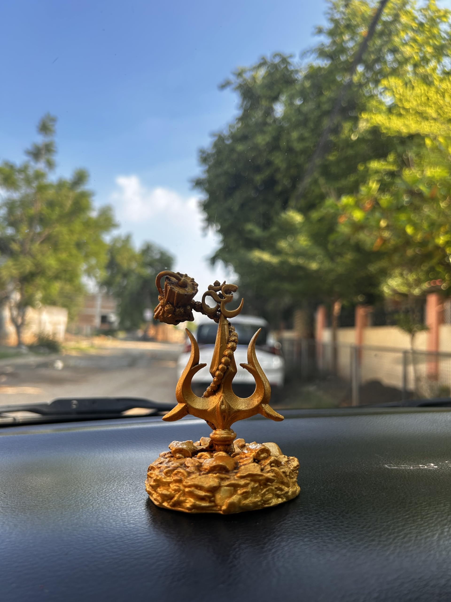 JAIPUR ACE Adiyogi Shiva Statue, Resin Idol for Car Dashboard & Home Decor - ingredients panel