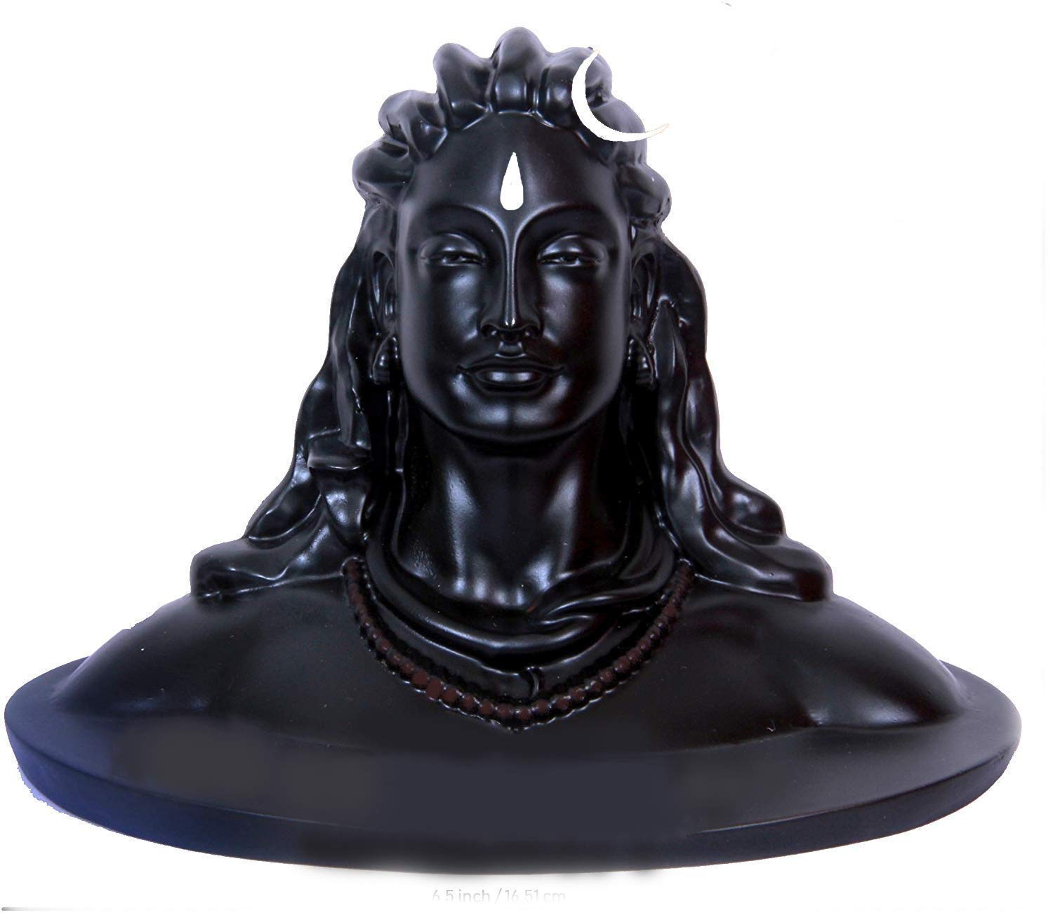 JAIPUR ACE Adiyogi Shiva Statue, Resin Idol for Car Dashboard & Home Decor - front view