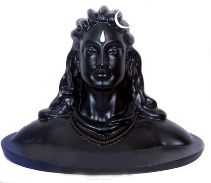 JAIPUR ACE Adiyogi Shiva Statue, Resin Idol for Car Dashboard & Home Decor - front view