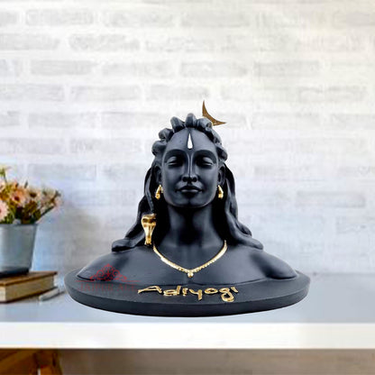 JAIPUR ACE Adiyogi Shiva Statue, Resin Idol for Car Dashboard & Home Decor (6)