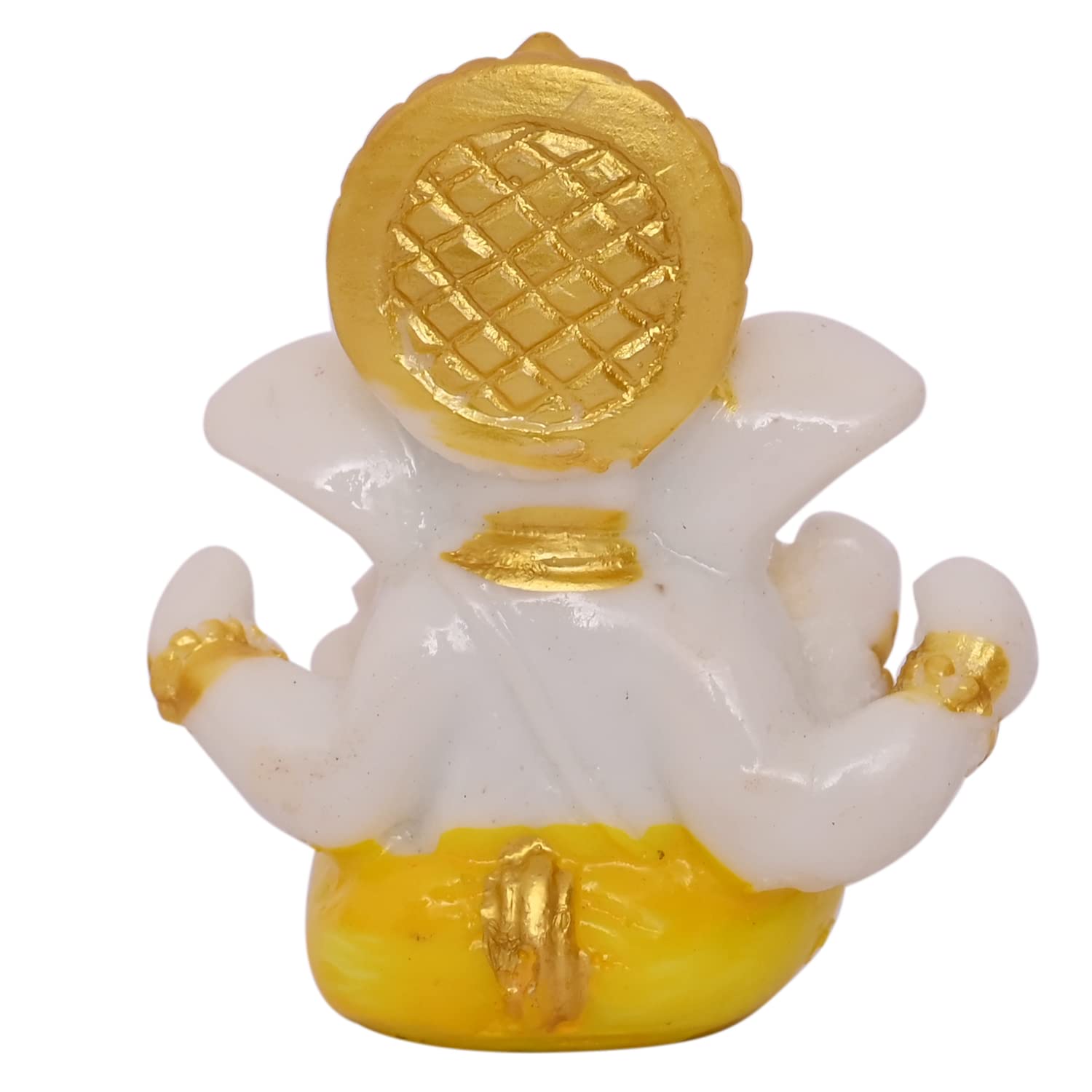 JAIPUR ACE Ganesh Figurine, Polyresin Handcrafted Statue, 6 cm, Home & Office Decor - label detail (21)
