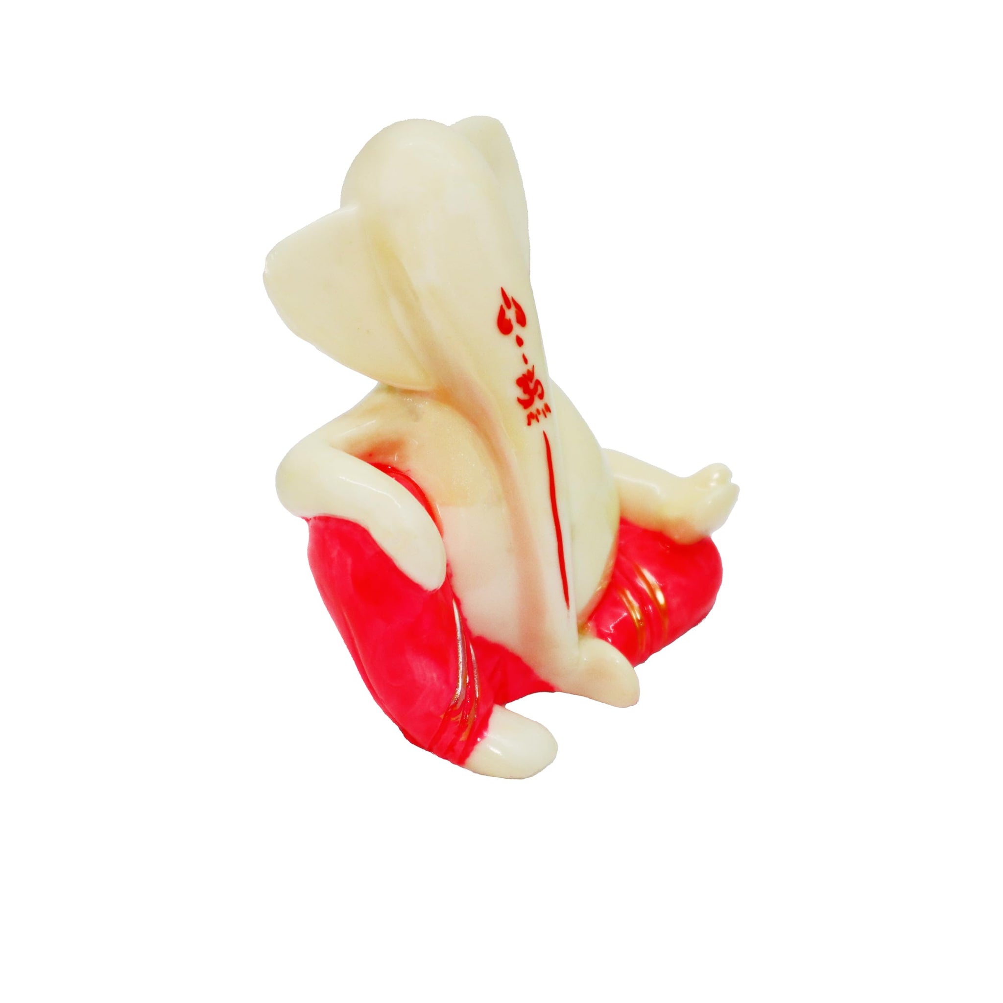 JAIPUR ACE Ganesh Figurine, Polyresin Handcrafted Statue, 6 cm, Home & Office Decor - front view (32)
