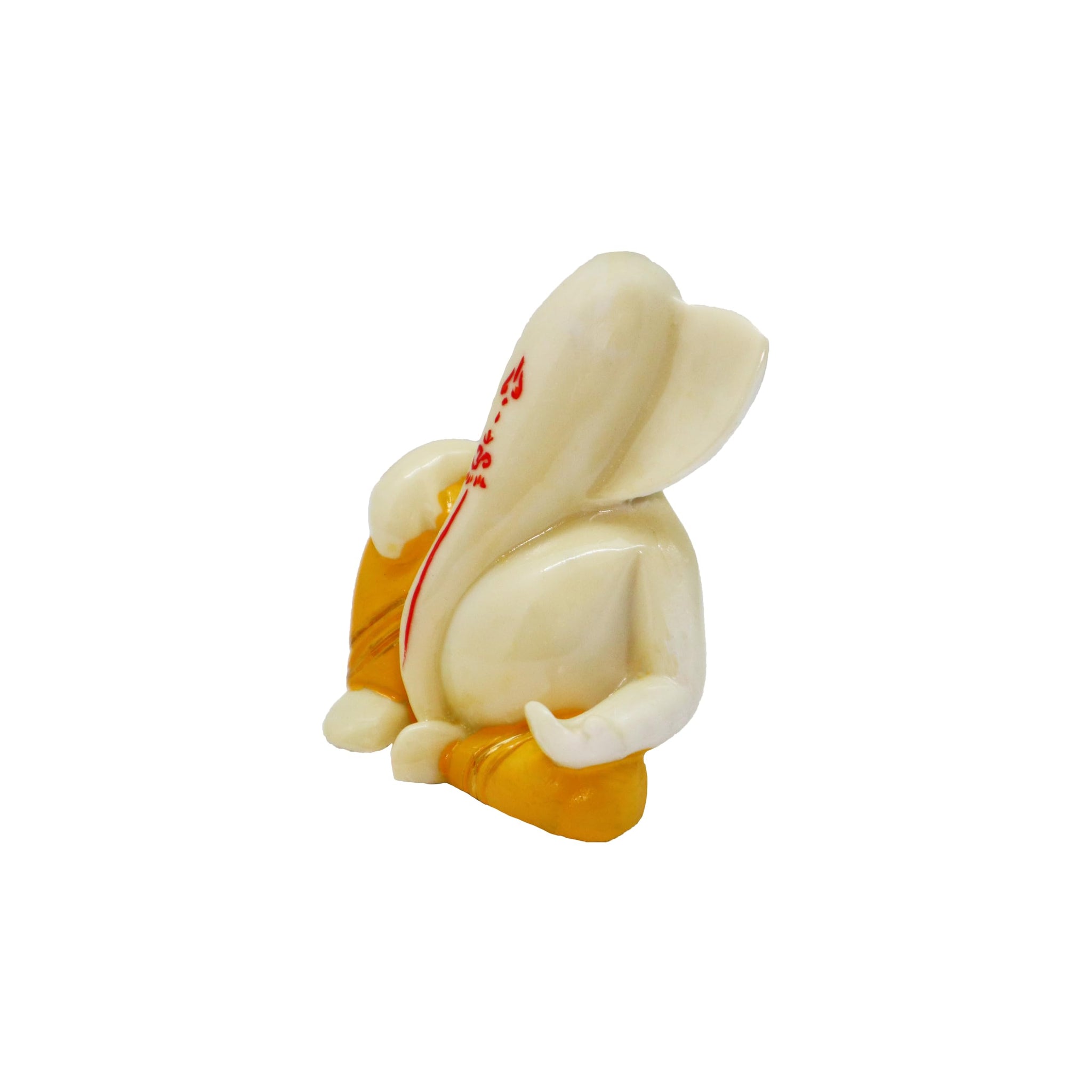 JAIPUR ACE Ganesh Figurine, Polyresin Handcrafted Statue, 6 cm, Home & Office Decor - front view (38)
