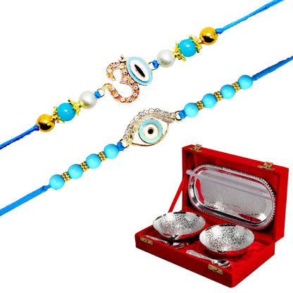 JAIPUR ACE Rakhi for Brother | Rakhi Set with Bowl Set | Raksha Bandhan Greeting Card, Hamper | Gift Set (13)