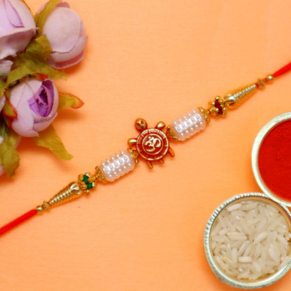 JAIPUR ACE Rakhi for Brother | Rakhi Set with Bowl Set | Raksha Bandhan Greeting Card, Hamper | Gift Set - front view (8)