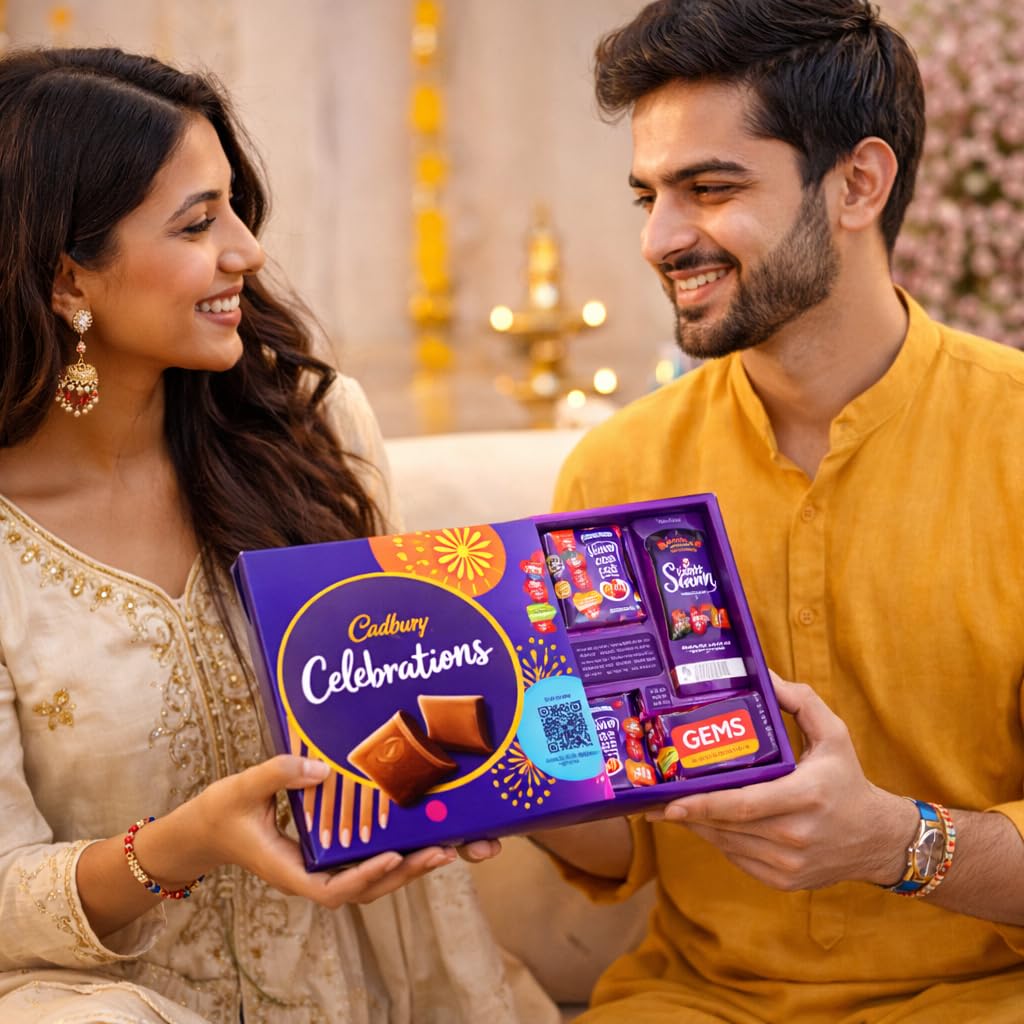 JAIPUR ACE Rakhi Hamper with Chocolate, Raksha Bandhan Gift Combo with Roli Kumkum and Greeting Card - packaging (10)