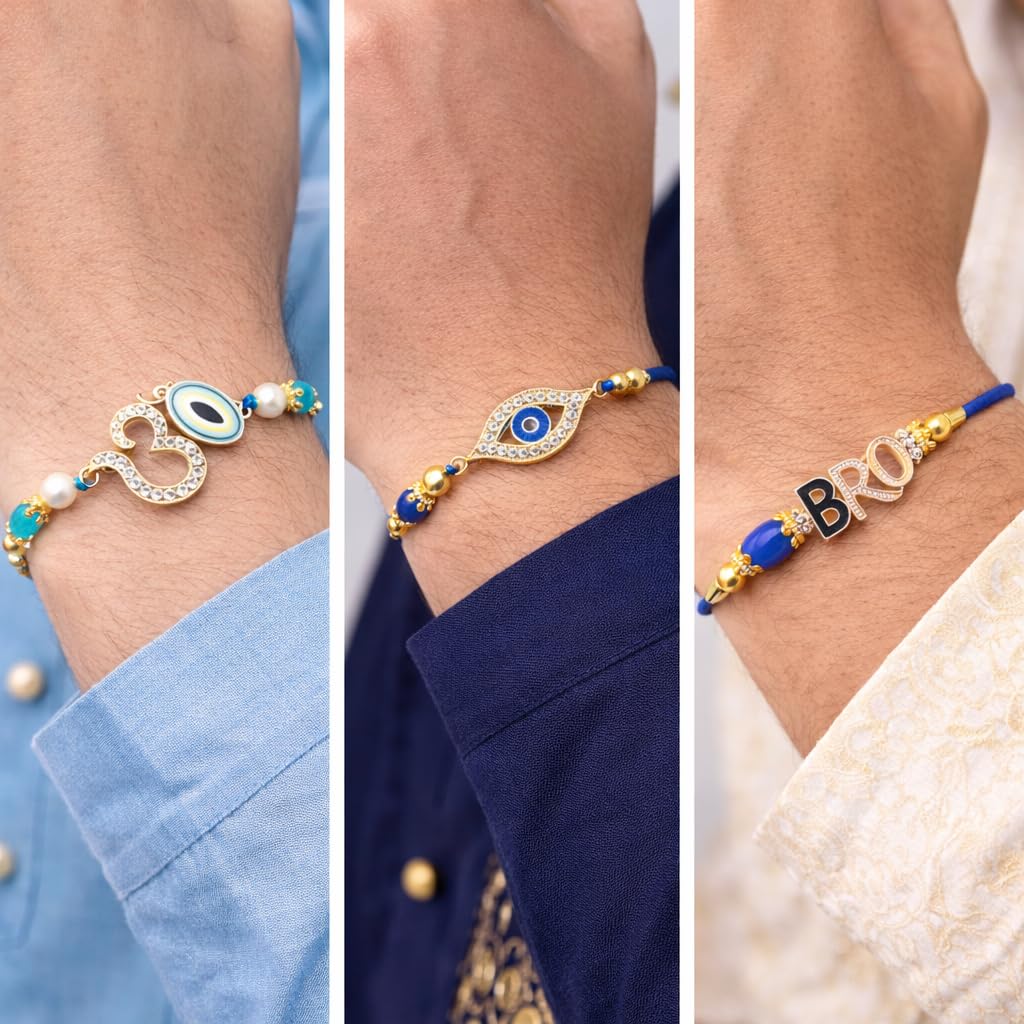JAIPUR ACE Rakhi Hamper with Chocolate, Raksha Bandhan Gift Combo with Roli Kumkum and Greeting Card - close-up detail