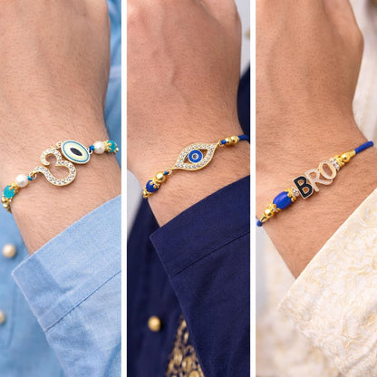 JAIPUR ACE Rakhi Hamper with Chocolate, Raksha Bandhan Gift Combo with Roli Kumkum and Greeting Card - close-up detail