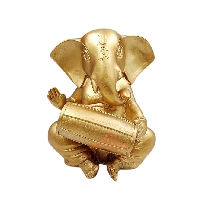 JAIPUR ACE Vinayak Ji Ganesha Statue, Polyresin Idol Figurine for Home Office Decor (24)