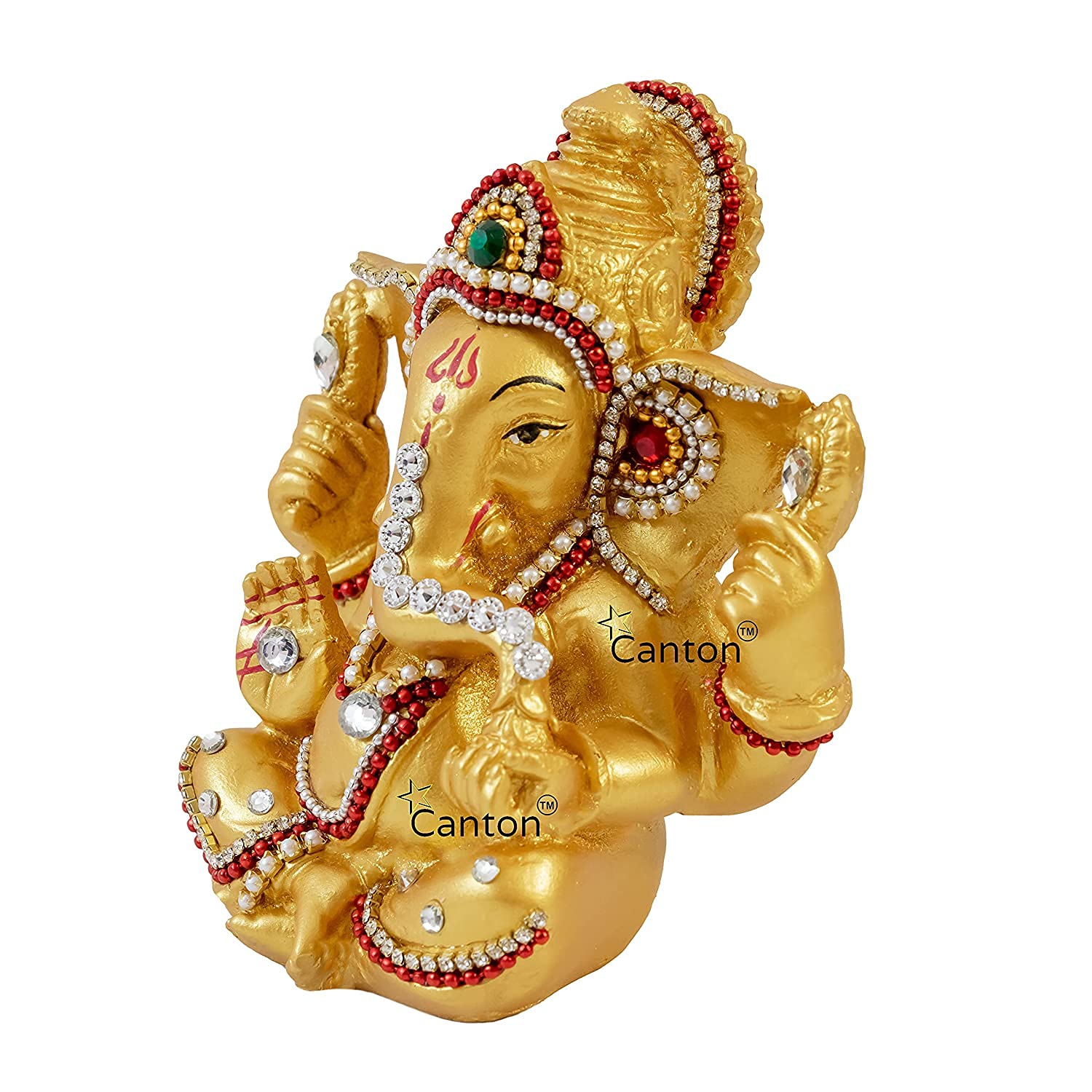 JAIPUR ACE Vinayak Ji Ganesha Statue, Polyresin Idol Figurine for Home Office Decor - packaging (33)