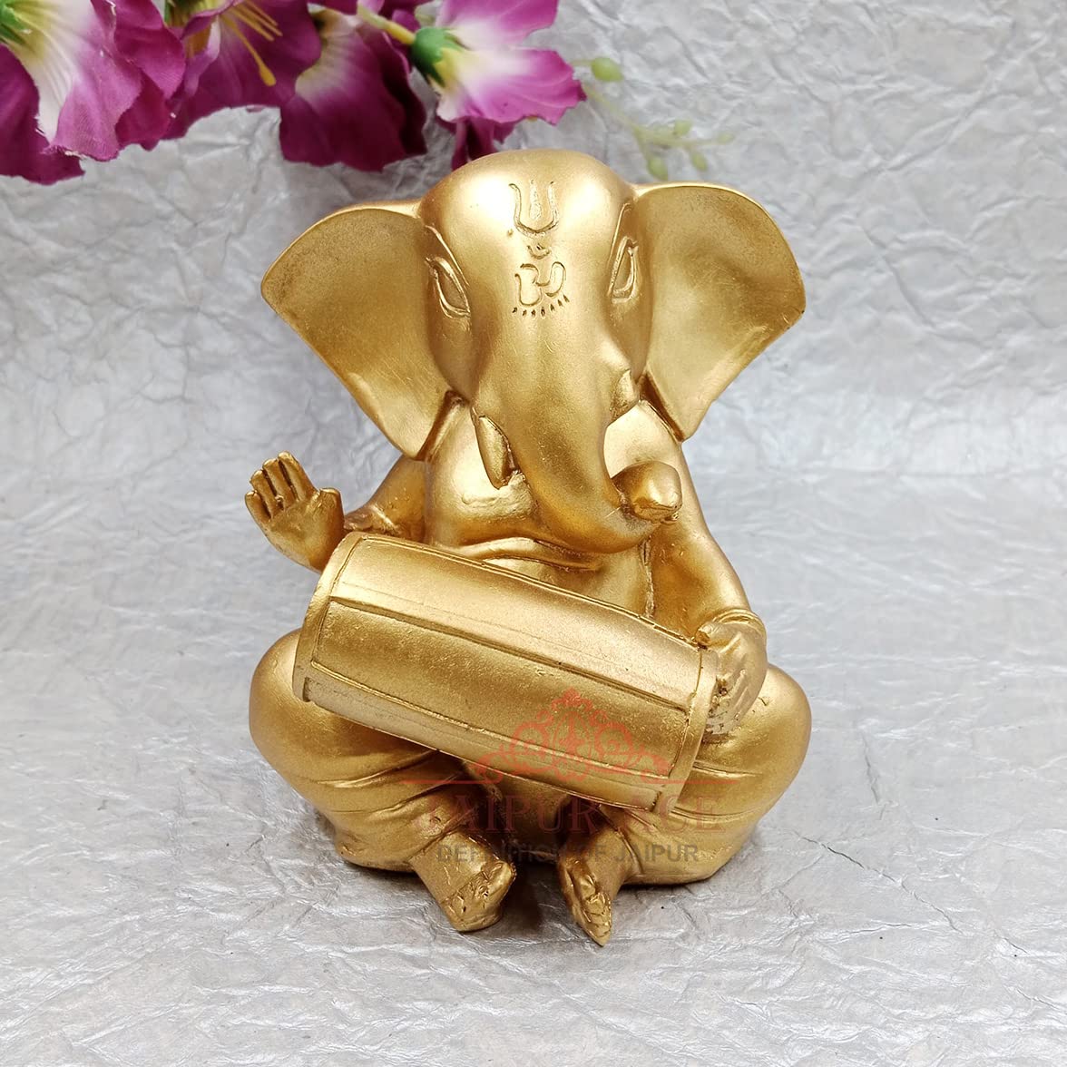 JAIPUR ACE Vinayak Ji Ganesha Statue, Polyresin Idol Figurine for Home Office Decor (8)