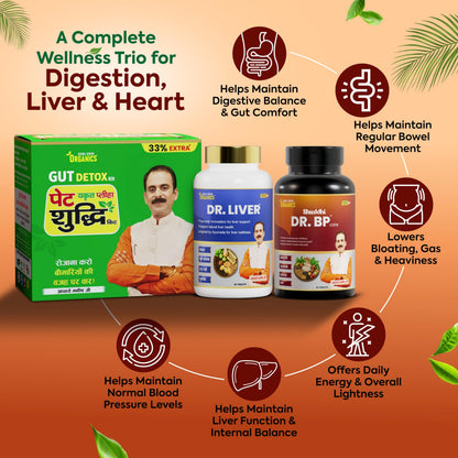 Jeena Sikho Organics Dr. Liver Tablets, 60 Count, Herbal Supplement with Bhumi Amla, Punarnava, Bhringraj and Giloy - packagi