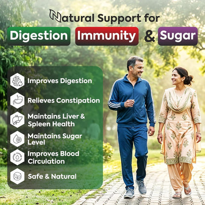 Jeena Sikho Organics Dr. Liver Tablets, 60 Count, Herbal Supplement with Bhumi Amla, Punarnava, Bhringraj and Giloy - front v