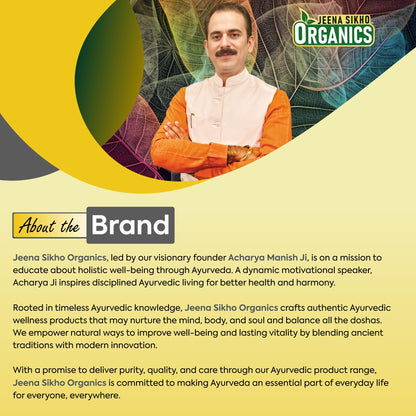 Jeena Sikho Organics Dr. Liver Tablets, 60 Count, Herbal Supplement with Bhumi Amla, Punarnava, Bhringraj and Giloy - back vi