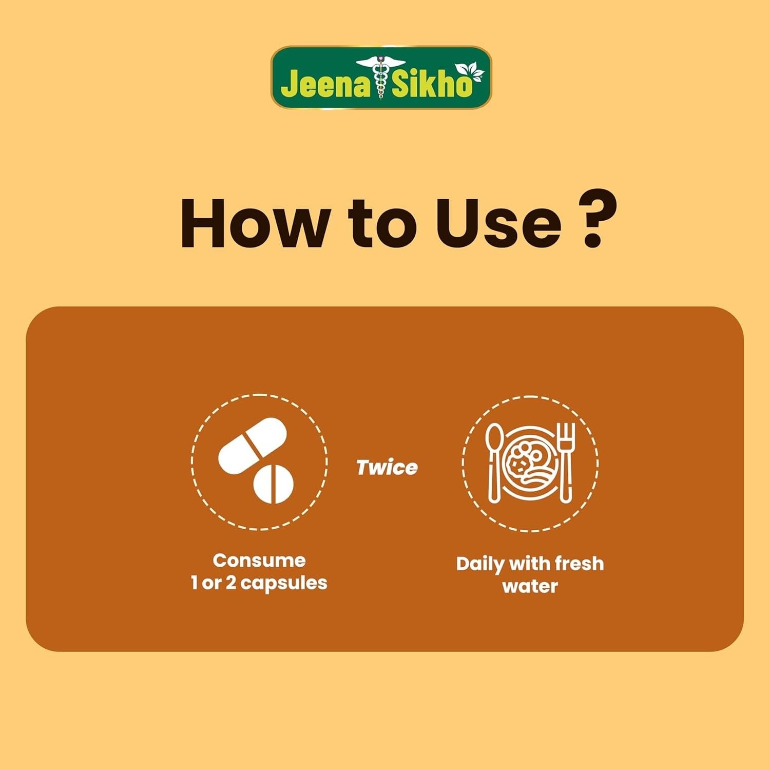 Jeena Sikho Thyri Herbal Supplement, 60 Capsules, Punarnava Sunthi Ashwagandha Blend, Adult, Made in India - label detail