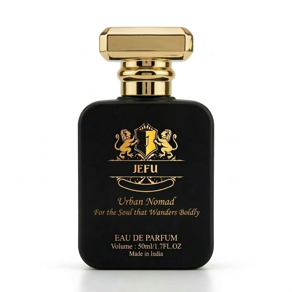 Jefu Urban Nomad Eau De Parfum, 50ml, Unisex Vetiver Woody Spicy Smoky