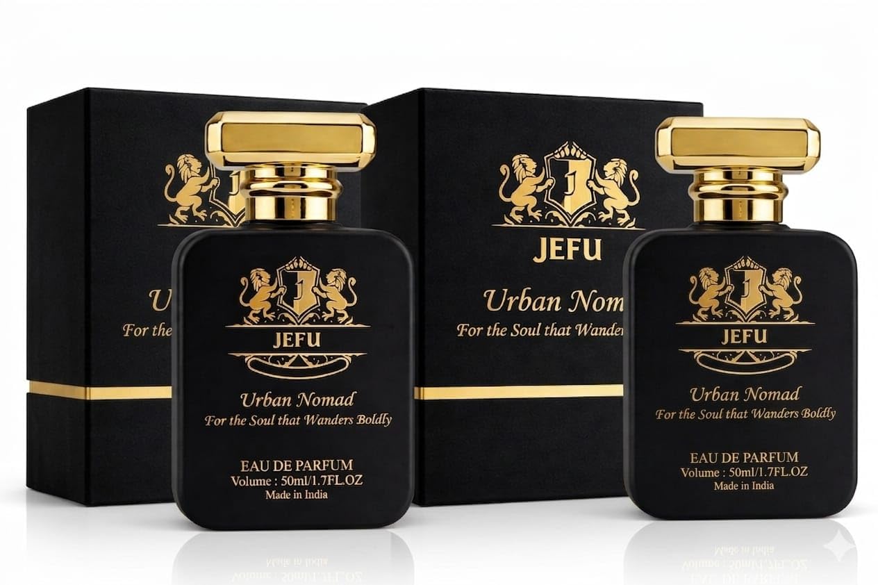 Jefu Urban Nomad Eau De Parfum, 50ml, Unisex Vetiver Woody Spicy Smoky (7)